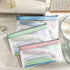 Clear Pencil Pouch-3 Pack, Zippered Clear Case for Kids, Makeup Pouch for Office School Supplies, Travel
