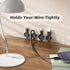 8 Pack Roctee Magnetic Wire Clips, Magnet Cord Organizer Wire Management Cable Mounts, Charging Phone Cable Holder