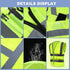 XPCARE Reflective Safety Vests For Women Men, High Visibility Security Vest Pockets and Zipper Front Construction Work