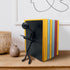 Ottimo Heavy Duty Metal Unique Office Desk Bookends for use as Bookshelf Decor, Home, Office or Kitchen Shelves.