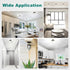 E26 E26 Bulb 5CM/1.97 Inch 200W, Bulb 2 DiCUNO Socket Extender, Standard Medium Base Lamp Socket Adapter of Extension