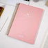 FLYING EAGLE 8.5 x 11 Large Graph Notebook, 210 Pages, Hardcover Graphing Notebook for Men Women, Pink
