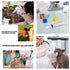 6pcs 20ml Plastic Syringes with 2pcs 13inch Tubing for Liquid in Scientific Lab, Pet Feeding, Glue Syringe for Craft