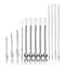 15Pcs Stainless Steel Lab Spatula Micro Scoop - Reagent Laboratory Mixing Spatula 22cm Long Sampling Spoon