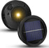 HELESIN Replacement Solar Light Parts, 2 Pack Lights Replacement Top,Waterproof Solar Light