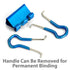 Officemate Easy Grip Binder Clips, Metallic, Small, Pack of 24
