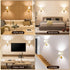 10000mAh 9 4 Bulbs, KIBTOY Battery Operated Wall Sconces, Rechargeable Wireless Wall Lights with Remote, RGB Colors