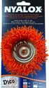 Dico 541-780-21/2 Nyalox Cup Brush, 21/2-Inch, Orange, 120 Grit