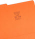 Smead File Folder, Orange, Reinforced 1/3-Cut Tab, Letter Size, 100 per Box (12534)