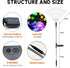 2 Pack Solar Firework Lights 150 LED 8 Modes Solar Garden Lights for Outside Waterproof Decorative Stake