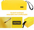 1-Pack Zipper Utility Tool Bag, Small Multi-purpose Storage Organizer for Screwdrivers, Pliers (Yellow)