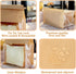 GOULIKFUL 50 11x5.1x3.9 Inch Packaging PCS Bread Bags for Homemade Breads, Resealable Cookie Bags with Tin Tie Tab