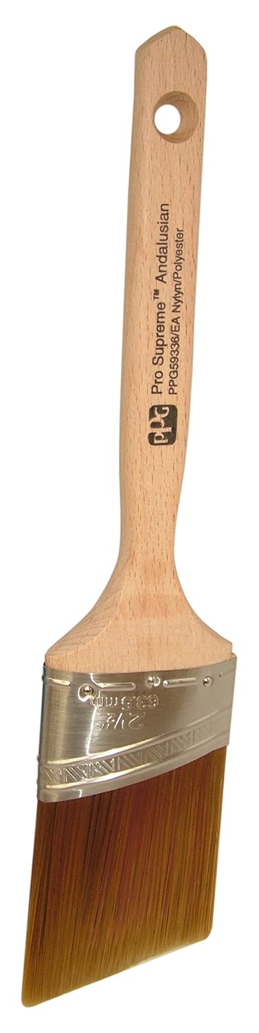 ProSupreme Semi-Oval Angle Sash 2 1/2" Paint Brush - Ideal for Precision Painting