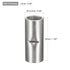 MECCANIXITY Non-Insulated Butt Crimp Terminals 2 AWG for Electrical Wire Splice DIY, Pack of 12