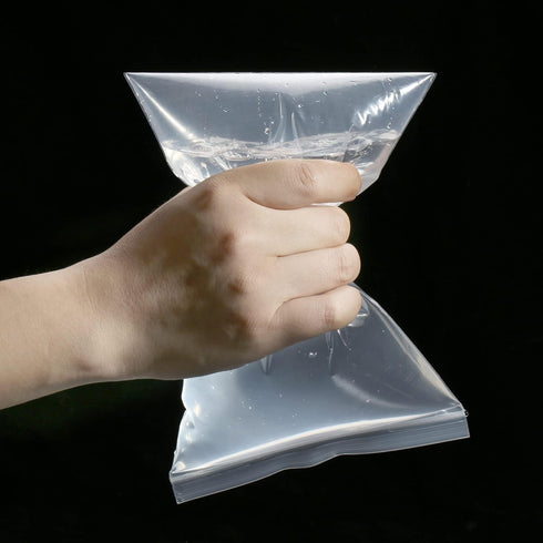 200 Pcs 1.5" x 1.5" Heavy Duty Clear Reclosable Zip Poly Lock Bags, Durable Seal Resealable Zipper Bags