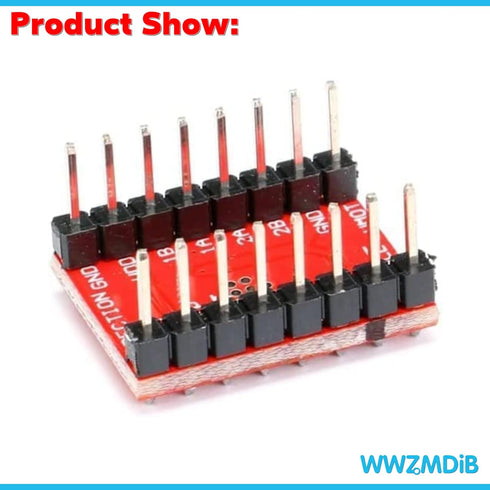 A4988 Stepper Motor Drive with Heat Sink: For Arduino, 3D Printer, CNC Machine, Robotics (3Pcs)