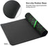 XL Large Abstract Green and Black Futuristic Gaming Mouse Pad, 31.5 x 11.8 Inch Extended Desk Mat for PC Laptop