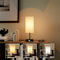 YIDPU Table Lamp for Bedroom,Nightstand Lamp for Bedside with AC Outlets,Adjustable 3color