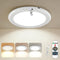 KINDEEP Rechargeable Motion Sensor Ceiling Light with Remote: Battery Operated Ceiling Light