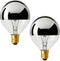 OHLECTRIC G16.5 Half Chrome Light Bulb 25W with E12 Base and 135