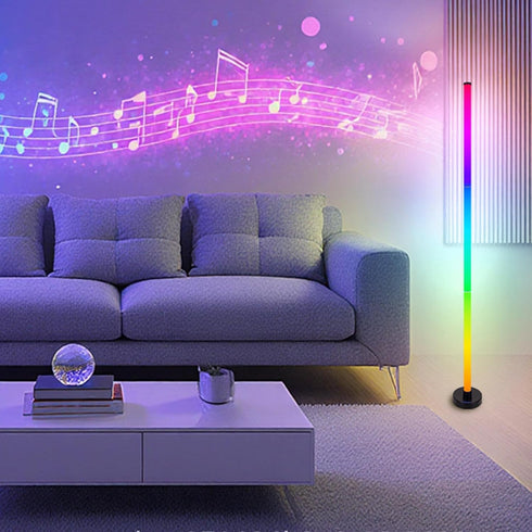 Generic LED Floor Lamp - Corner Standing Light, Modern Room Decor, App and Remote Control RGB Ambient Lighting, | RGB