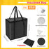 6 Reusable Cup Drink Carrier with Handle and Insulated Bag for Hot and Cold Drink/Food, Foldable Plastic Cup Holder