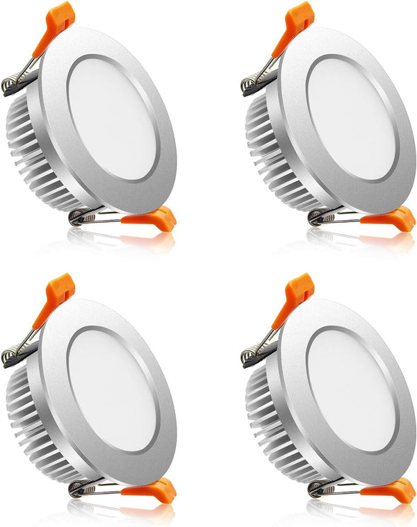 YGS-Tech 2 Inch LED Recessed Lighting, Dimmable Downlight 3W(35W Halogen Equivalent), 5000K