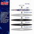 SALI 25 Pack Cut Off Wheels, 3 Inch Metal Cutting Wheel for 3 in Angle Grinders, Operating Up to 25000 RPM