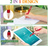 Zonon 38 Pieces Rubberized Ballpoint Pen with Stylus Tip Stylish Metal Pen Capacitive Styli with Soft Rubberized Grip