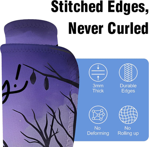 Halloween Jack and Sally Vampires Gifts Mouse Pad for Friends, Trick or Treat Gift Mouse Pad for Birthday Halloween