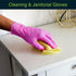 Fuchsia Hot Pink Nitrile Disposable Gloves - 50 Count, 3 Mil Small Powder and Latex Free Surgical Gloves