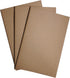 Wanderings A5 Blank Travelers Notebook Insert, 5.5" x 8.3", 3 Booklets, 240 Blank Pages for Journals, Diaries
