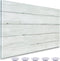 Wooden Planks Print Magnetic Surface Dry Erase Board 30 x 20 inches, Frameless Decorative White Board