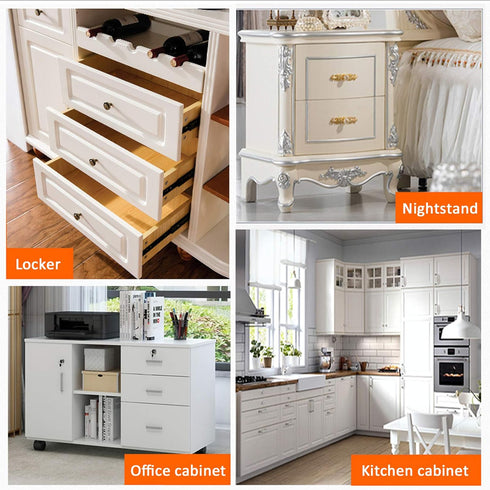 KDDEON 1 Runners,45kg (16in/400mm) Pair Home Drawer Slide with Soft/Self Closing,Silent Ball Bearing Full Extension