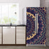 Alwayspon 32.3x78.7, 2 Set Vintage Art Self Stick Vinyl Door Mural Sticker, Peel and Stick Removable Refrigerator Wrap