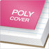 Oxford 5 Subject Notebook, 11 x 9 Inch, 200 Sheets, College Ruled, Assorted Covers, Durable Poly Cover, Perforated