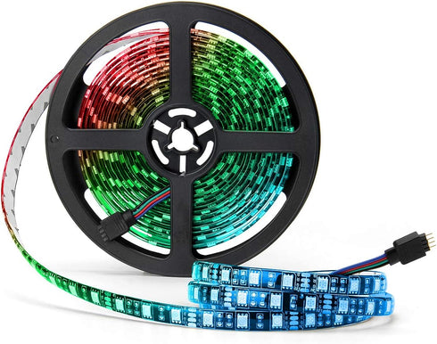 SUPERNIGHT LED Strip Lights, 16.4FT 5M SMD 5050 Waterproof 300LEDs RGB Color
