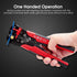 5 in 1 Self-Adjusting Wire Stripper Cutter, Multi-Functional Tool for 10-24 AWG