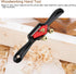 Draw Knife, 10" Adjustable SpokeShave with Flat Base, Metal Blade Wood Working Hand Tool for Wood Craft