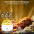 13 HUMIIEYE Northern Light Projector, Battery Operated Aurora Night Light with Timer Function, Colors Galaxy Lamp