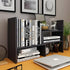 ShellKingdom Desk Shelf Organizer, Desktop Shelves, Adjustable Desktop Corner Shelf, Bookshelf Storage Rack and Cubicle
