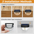 8 Pack btfarm Solar Deck Lights Outdoor Waterproof, Retro LED Patio Lights Solar Powered, Solar Fence Light for Outside