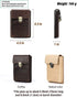 Top Grain Genuine Leather 5 Slot Pen/Pencil Tray Case Organizer, Handmade Vintage Design, Glossy Coffee