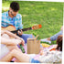 50 Pack Alipis Insulated Takeout Bags Bulk Lunch Boxes Handles Insulated Beverage Bags for Milk Tea Fast Food