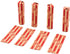 Penny Coin Wrappers - 100 Flat Striped Coin Wrappers