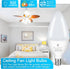 Bulbs 60 5W Bulbs, 500LM, 5000K, E12 Bulbs, B11 Bulb 85, Non-dimmable, 3 Pack Sailstar Ceiling Fan Light Watt