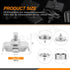 30 Sets Stainless Steel Gridwall Joining Clip Connectors Grid Panel Joining Clips Grid Wall Clamps Grid Connectors for Grid Panels by Rustark