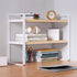 SIDIANBAN Desktop Organizer Shelf Office Storage Rack Computer Desk Bookshelf Adjustable Display