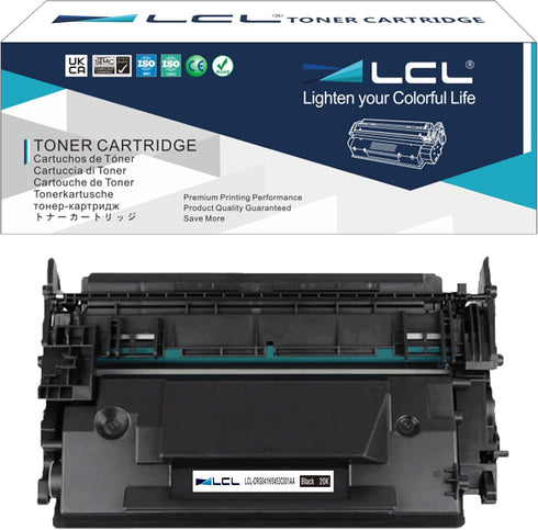 LCL Compatible Toner Cartridge Replacement for Canon 041 - 1-Pack Black, 20000 Pages for LBP312i, MF521DW