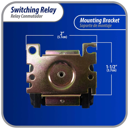 General Purpose Switching Relay APSWR-342, 90-342, 208-240 VAC Coil, DPDT for HVAC and Electrical Installations